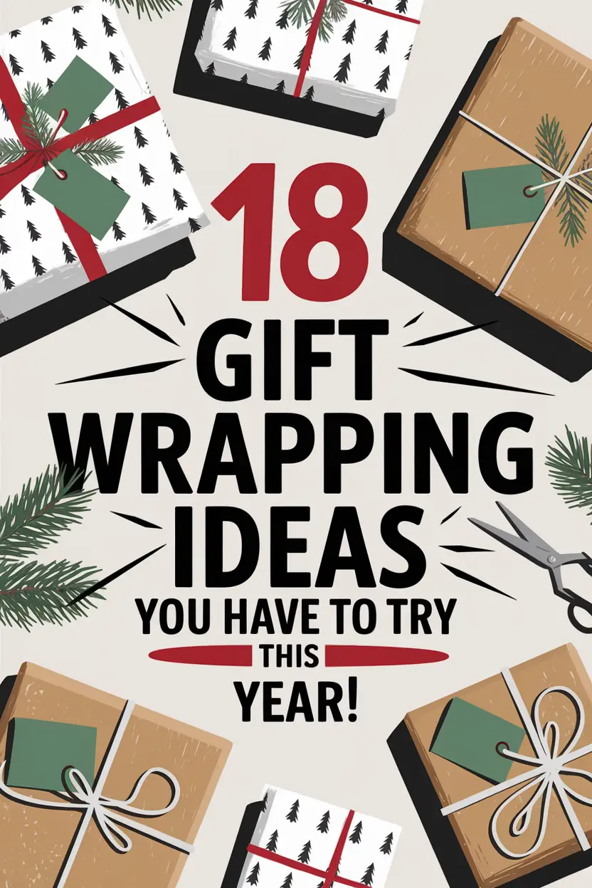 18 Stunning and Unique Gift Wrapping Ideas for Christmas ...