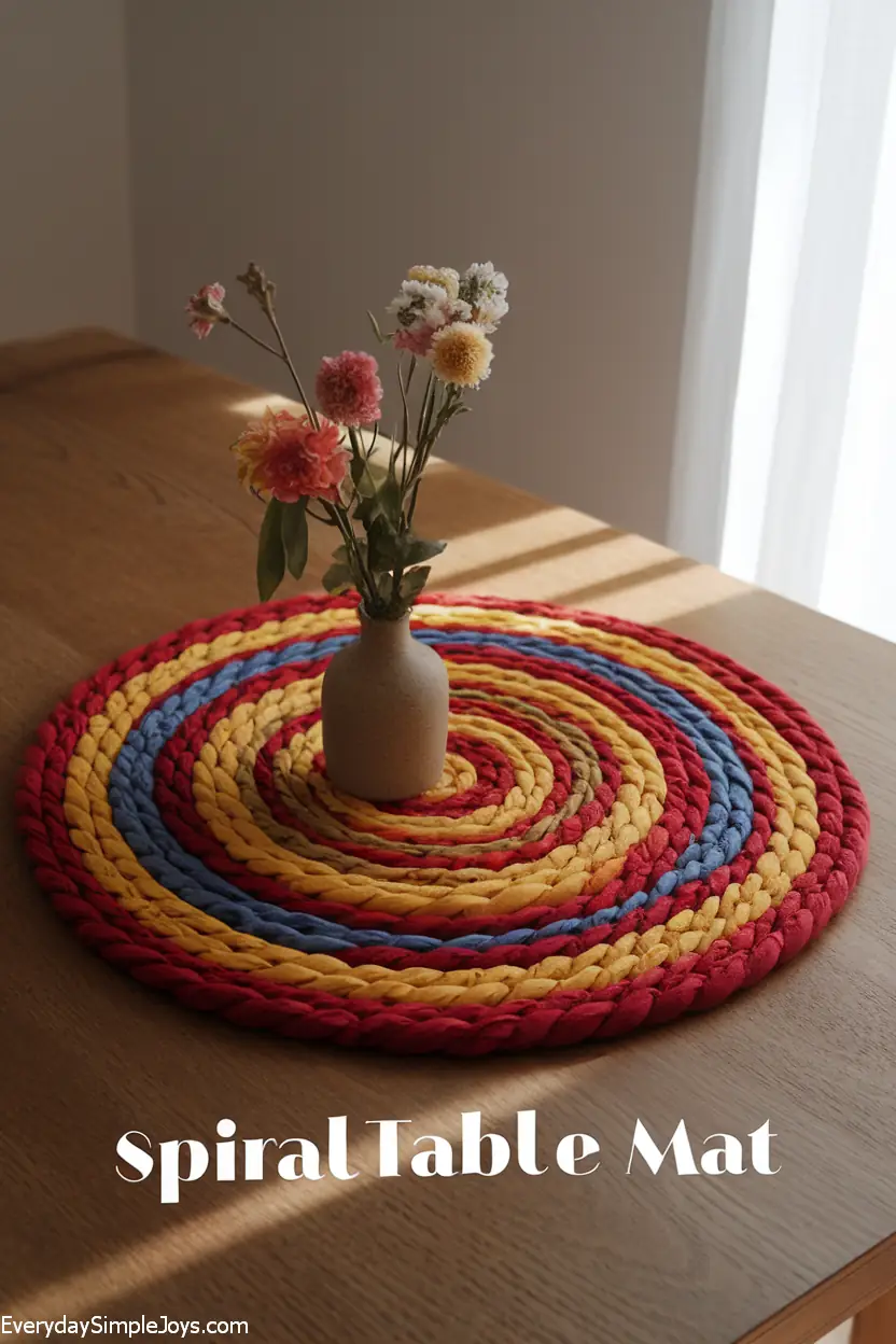 Chunky Spiral Table Mat