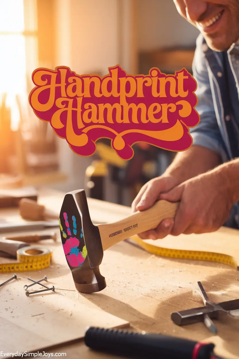 Custom Handprint Hammer